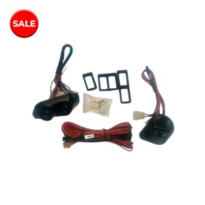 Kit Switch Elevavidrios 2 Puertas Con Cableado Y Soporte